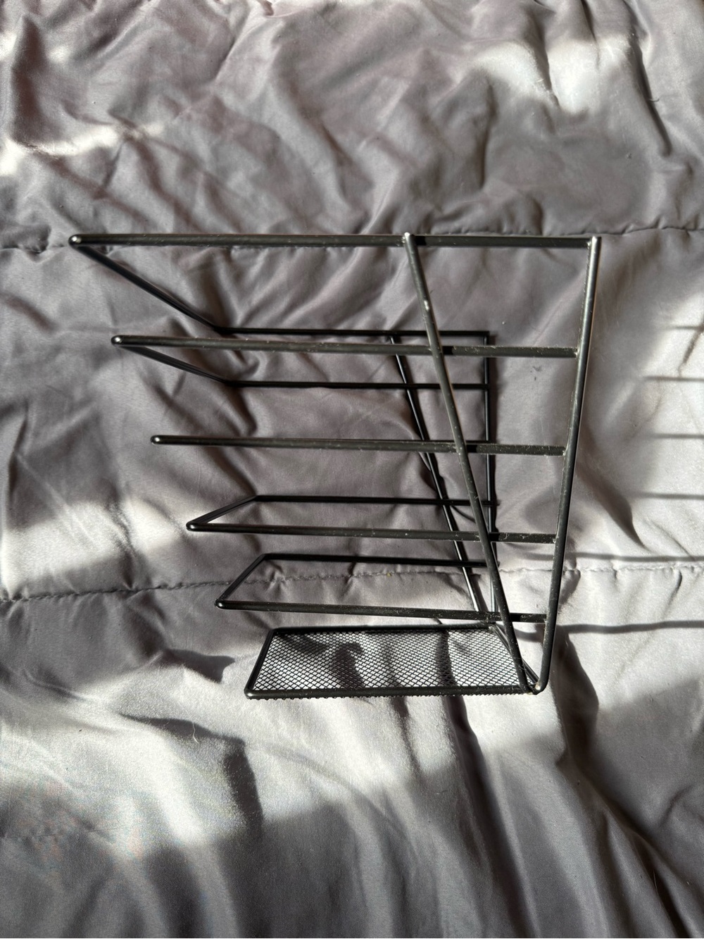 Black Metal Wall File Organizer - Brand - Picture 7 of 12